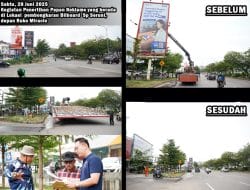 Progres Penertiban Reklame Di Kecamatan Batam, Dilaporkan Sekda Jefridin Sudah Mencapai 98 Persen