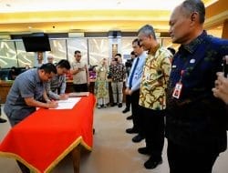 Pemprov Riau Menandatangani MoU Pengendalian Inflasi Pangan Bersama Pekansikawan Raya