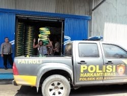Polres Inhu Stabilkan Harga Beras Dengan Menggelar Pasar Murah Serentak