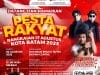 Sambut HUT RI Ke-80 Di Batam, Wako Amsakar Bersama Wawako Li Claudia Mengundang Seluruh Masyarakat Hadir Dalam Pesta rakyat