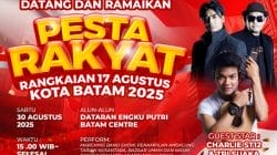 Sambut HUT RI Ke-80 Di Batam, Wako Amsakar Bersama Wawako Li Claudia Mengundang Seluruh Masyarakat Hadir Dalam Pesta rakyat
